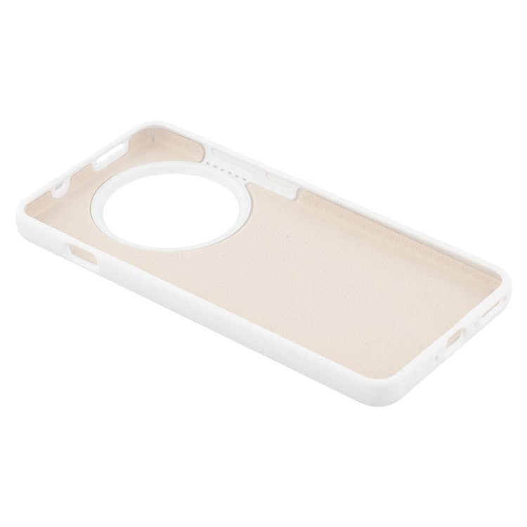 For OnePlus 13 Cell Phone Case Liquid Silicone Dropproof Cover - White