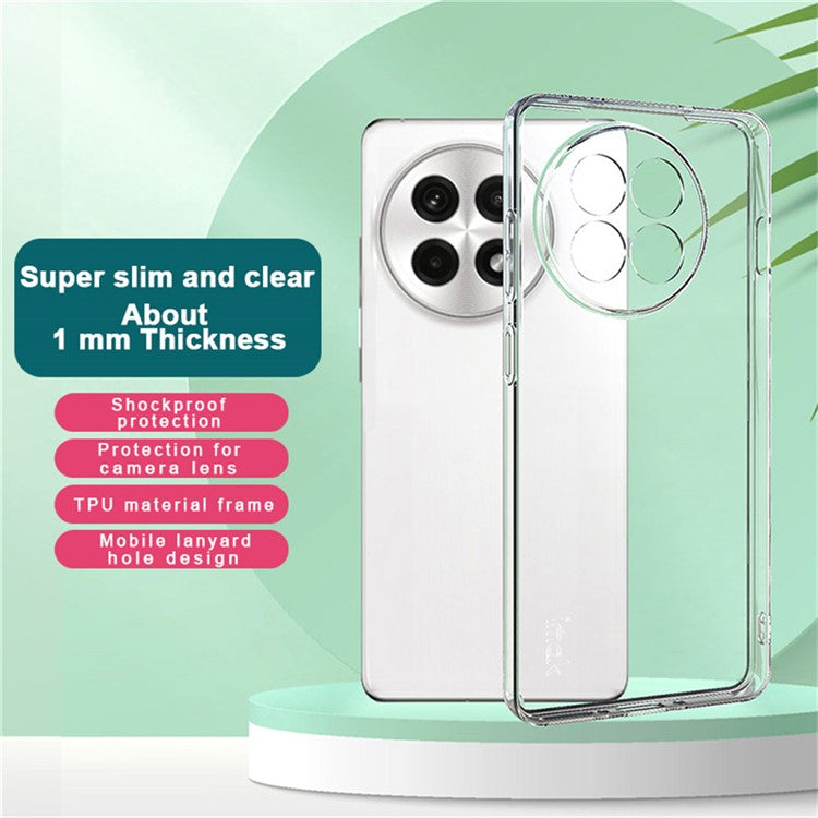 IMAK UX-5 Series Phone Cover for OnePlus Ace 5 5G / Ace 5 Pro 5G Case Shockproof TPU Clear Slim Back Shell