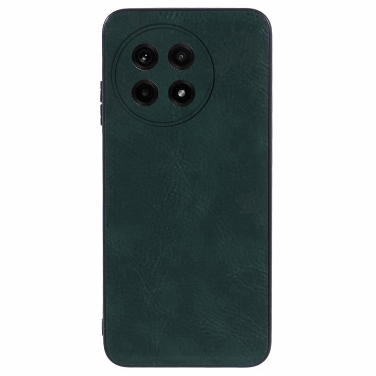 For OnePlus Ace 5 5G / Ace 5 Pro 5G Case Retro Leather Coated PC + TPU Phone Cover - Green