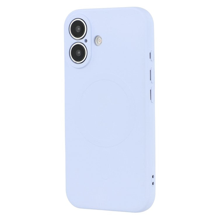 For iPhone 16 Plus Case Compatible with MagSafe Shockproof TPU Phone Cover - Light Purple