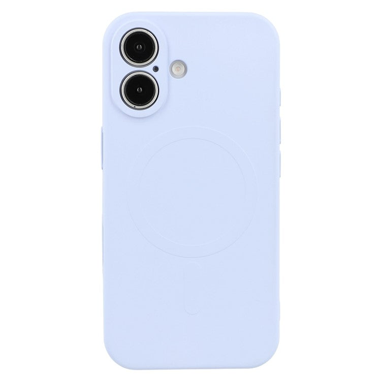 For iPhone 16 Plus Case Compatible with MagSafe Shockproof TPU Phone Cover - Light Purple