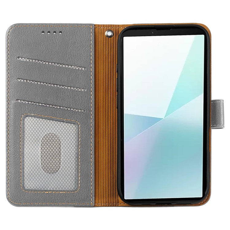 For OnePlus Ace 5 5G / Ace 5 Pro 5G Leather Case Litchi Texture Wallet RFID Blocking Phone Cover - Grey