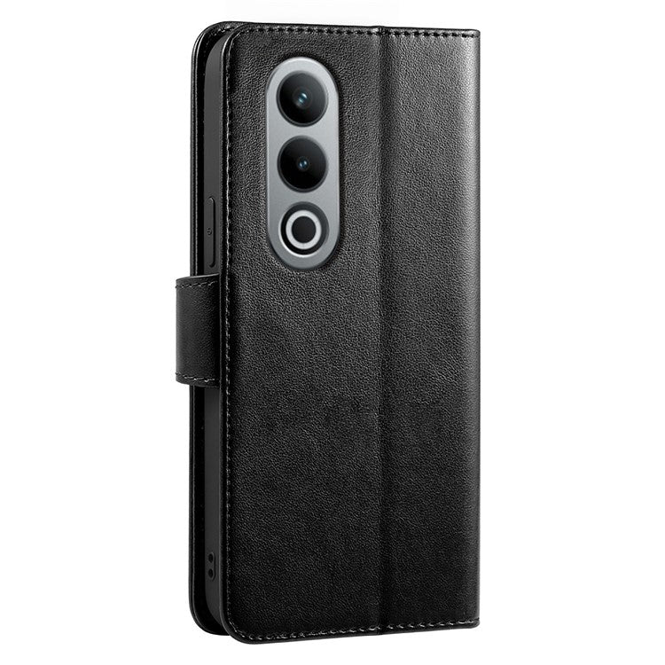 For OnePlus Nord CE4 5G Case Stand Card Holder Wallet Leather Phone Cover - Black