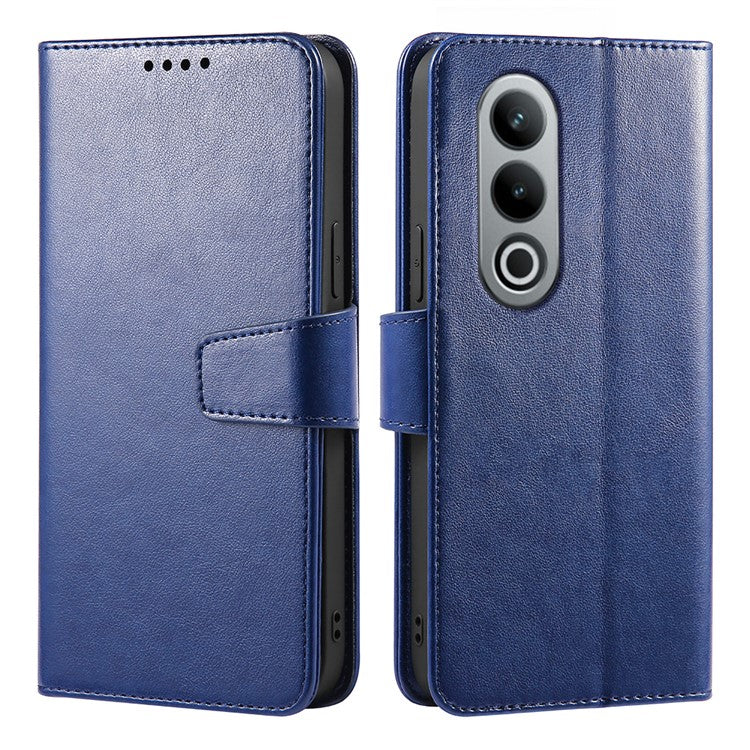 For OnePlus Nord CE4 5G Case Stand Card Holder Wallet Leather Phone Cover - Blue