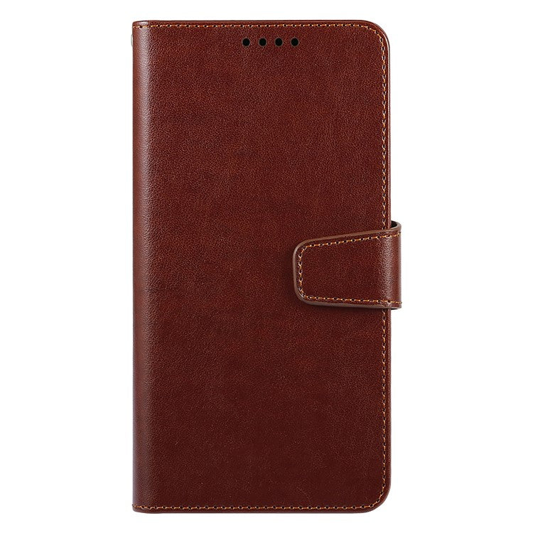 For OnePlus Nord CE4 5G Case Stand Card Holder Wallet Leather Phone Cover - Brown