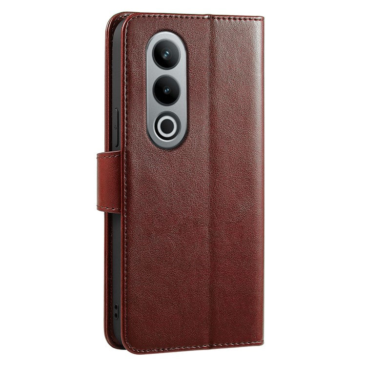 For OnePlus Nord CE4 5G Case Stand Card Holder Wallet Leather Phone Cover - Brown