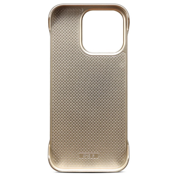 A18 For iPhone 16 Pro Invisible Magnetic Case Compatible with MagSafe PC Baked Paint Phone Back Cover - Green