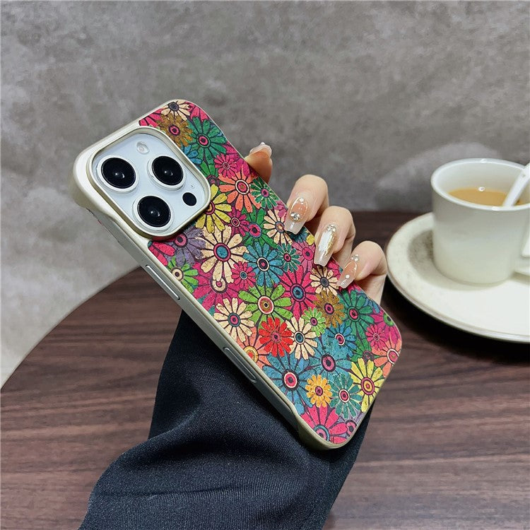 A18 For iPhone 16 Pro Invisible Magnetic Case Compatible with MagSafe PC Baked Paint Phone Back Cover - Green