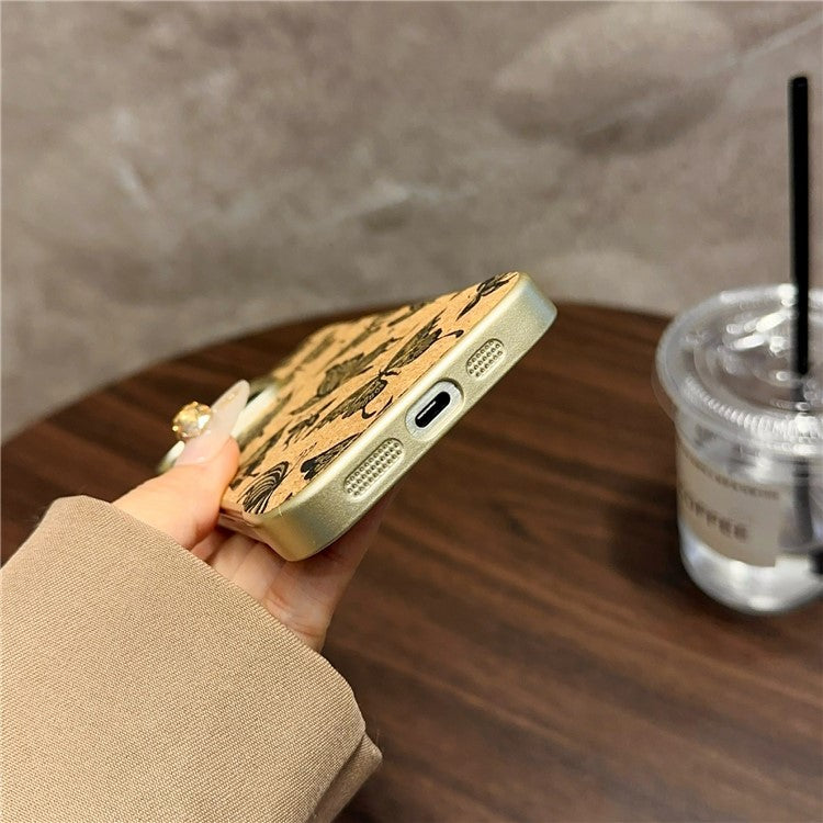 A18 For iPhone 16 Pro Invisible Magnetic Case Compatible with MagSafe PC Baked Paint Phone Back Cover - Green