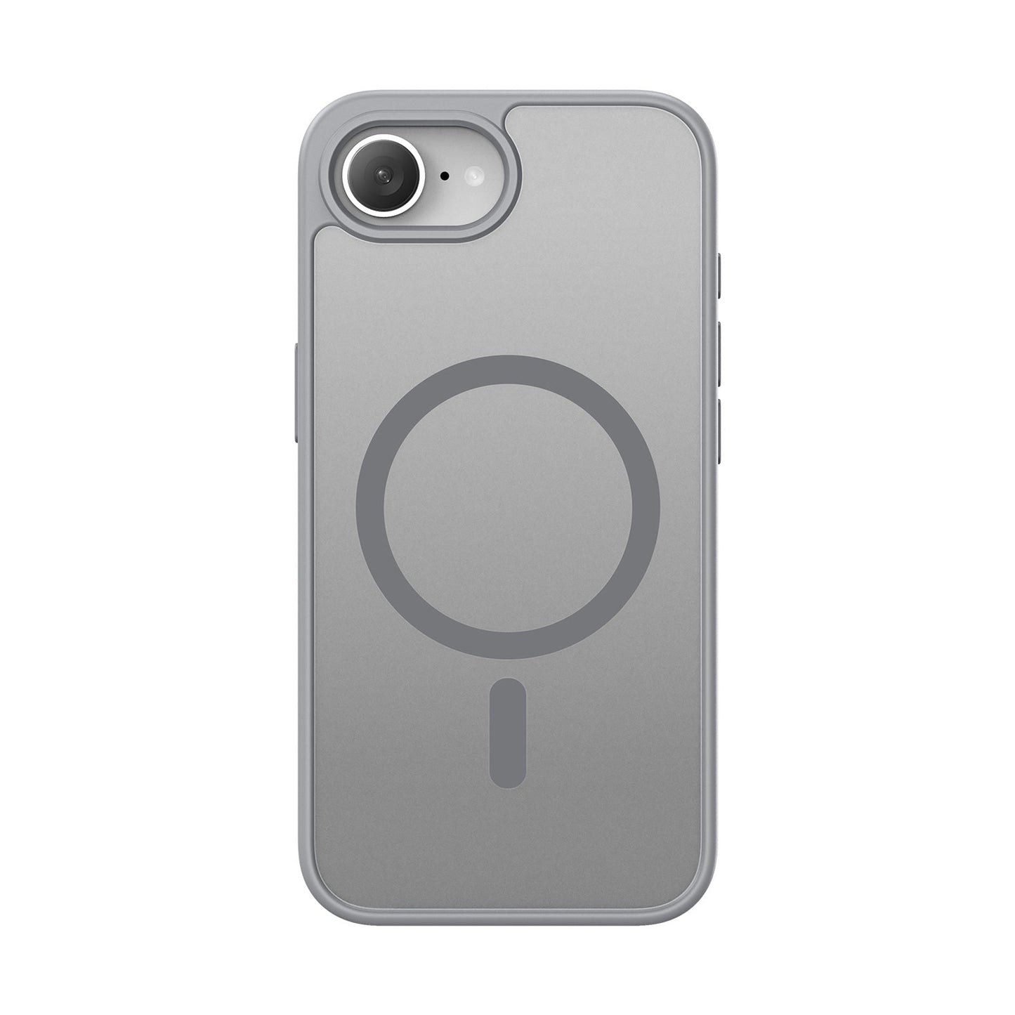 For iPhone SE (2025) Case DUX DUCIS Yind Series Matte Case Compatible with MagSafe PC+TPU Phone Cover - Grey