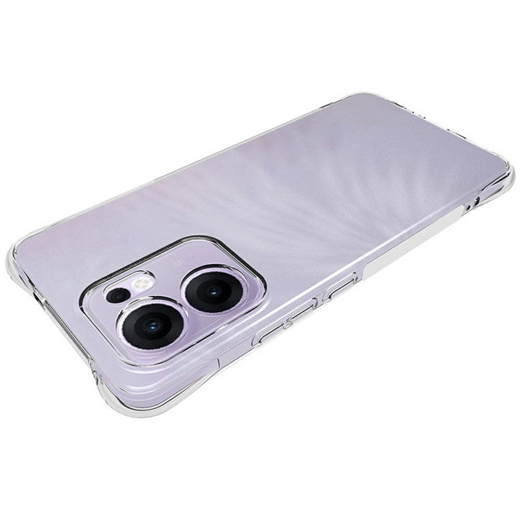 For Oppo Reno13 F 5G TPU Phone Case Non Slip Transparent Mobile Phone Cover