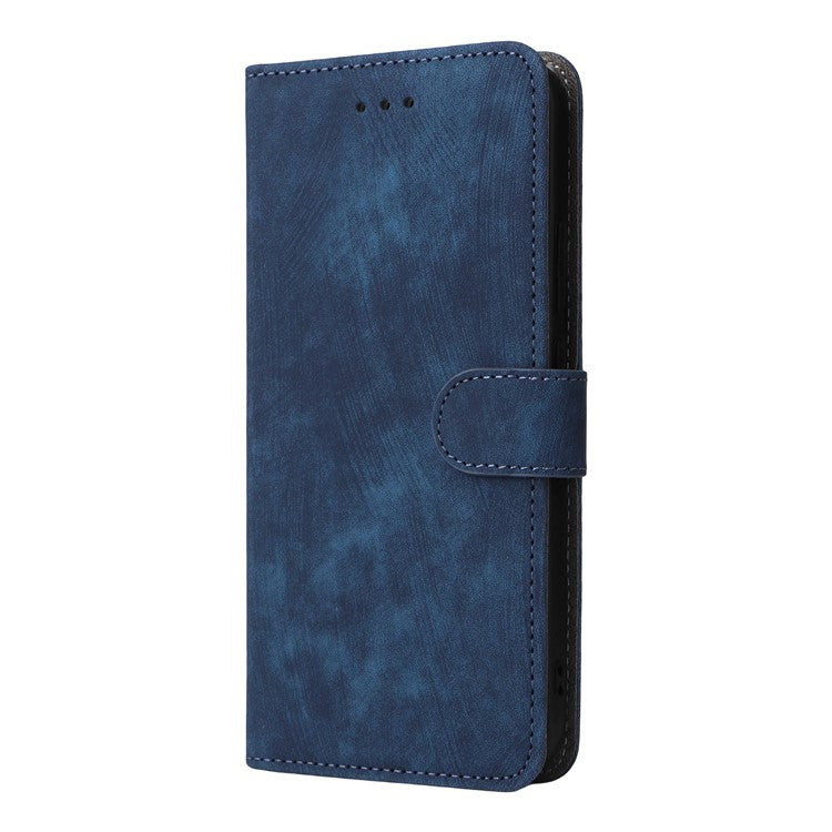 For Oppo Reno13 5G (Global) Wallet Case RFID Blocking PU Leather Cover Stand View - Blue