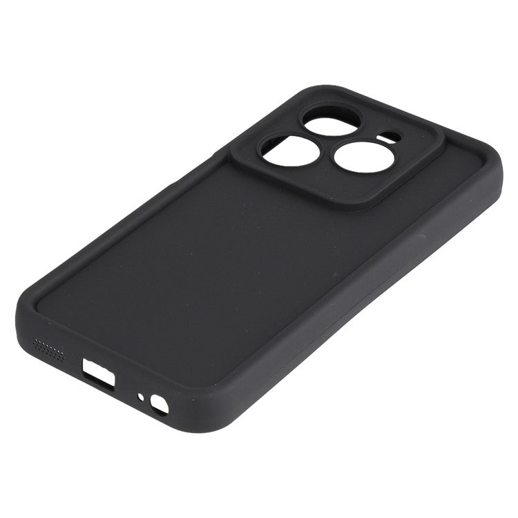 TPU Case for TECNO Spark Go 2024 4G / Pop 8 / Spark 20 / 20C / Infinix Smart 8 4G / 8 Pro 4G / 8 HD 4G / 8 Plus / Hot 40i Phone Cover Grooved Design - Black