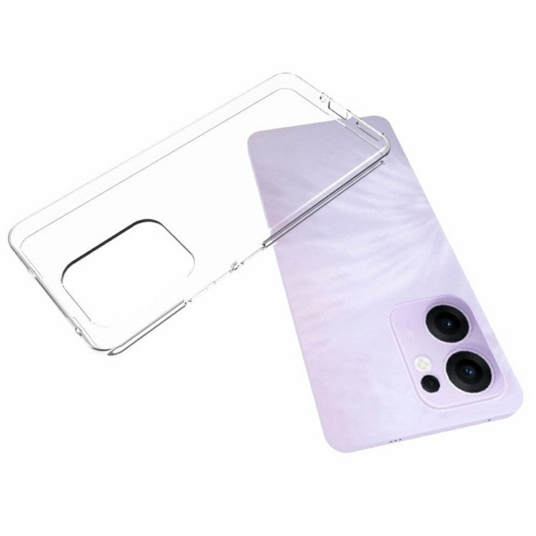 10Pcs / Pack For Oppo Reno13 F 5G Case Watermark Free TPU Protective Clear Phone Cover