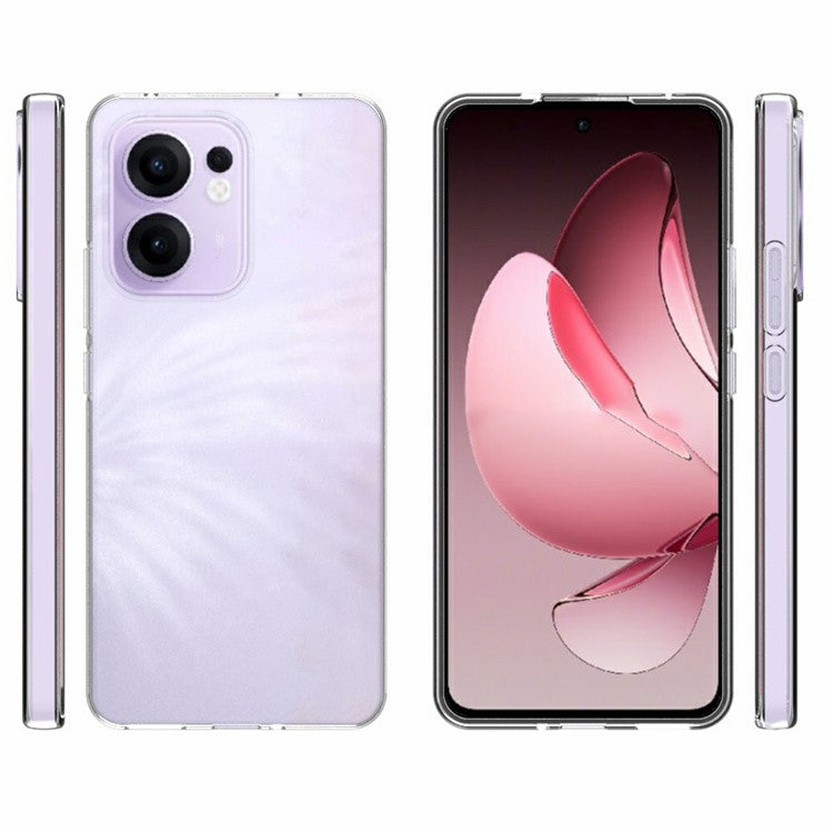 10Pcs / Pack For Oppo Reno13 F 5G Case Watermark Free TPU Protective Clear Phone Cover