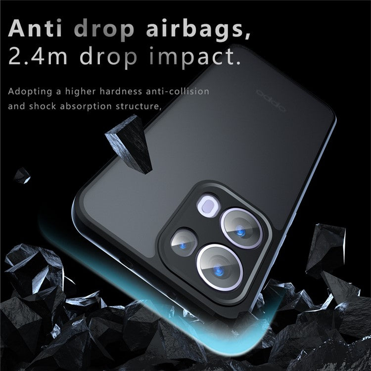 For Oppo Reno13 5G (Global) Phone Case Drop Proof TPU + PC Matte Back Cover