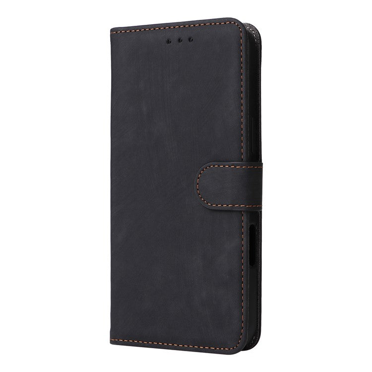 For Oppo Reno13 F 5G / 4G Wallet Case RFID Blocking PU Leather Cover Stand View - Black