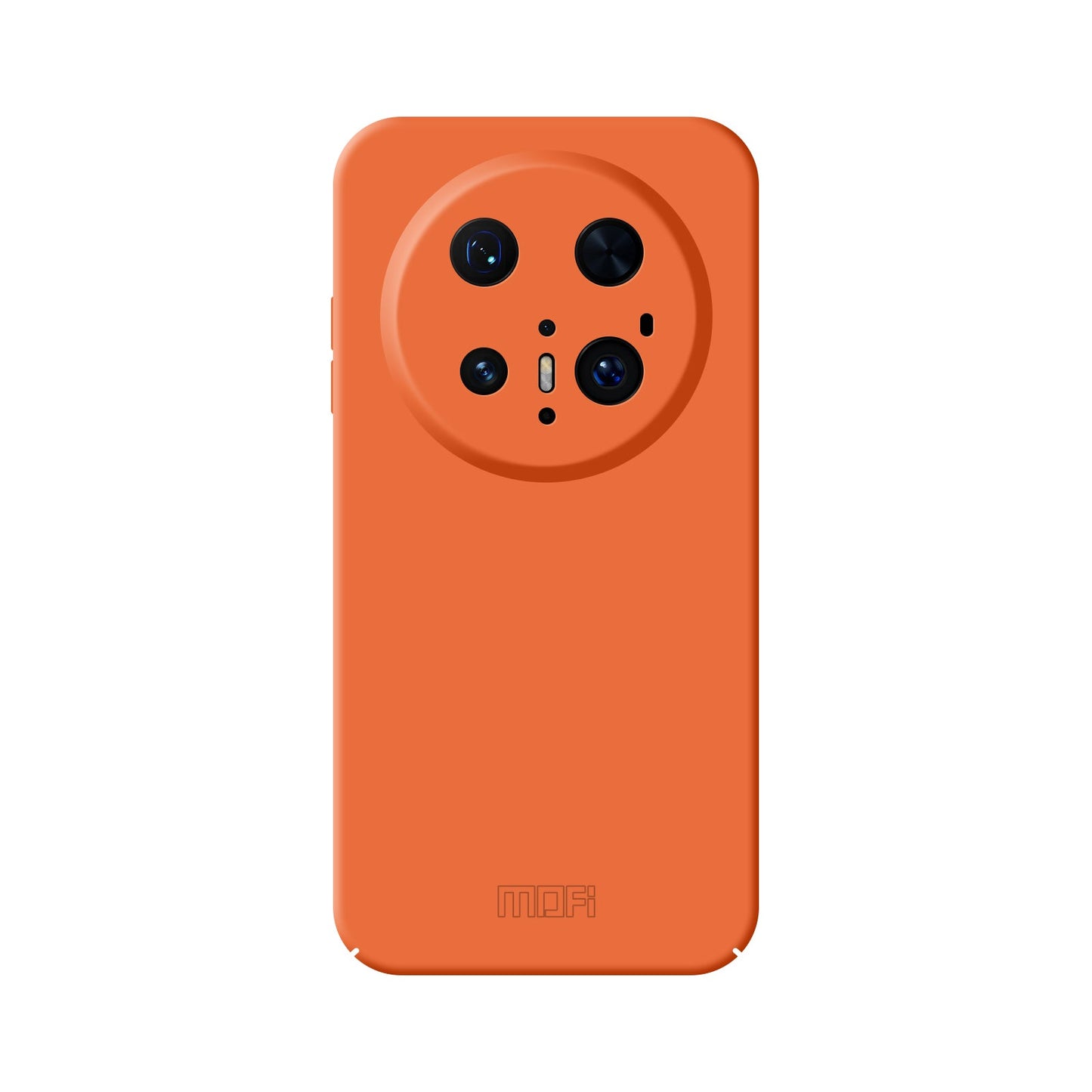 For Huawei Mate 70 Pro Phone Case MOFI JK Qin Series Skin-Touch Matte Anti-fingerprint Back Cover - Orange