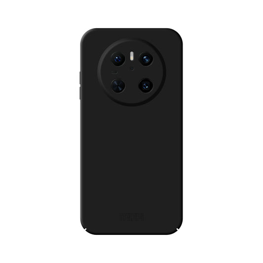 For Huawei Mate 70 Phone Case MOFI JK Qin Series Skin-Touch Matte Anti-fingerprint Back Cover - Black