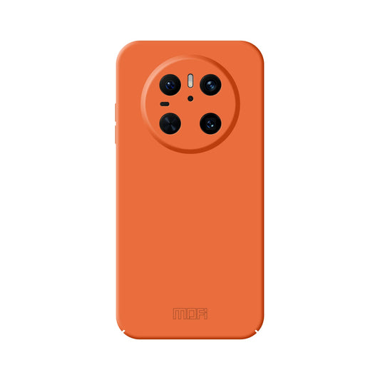 For Huawei Mate 70 Phone Case MOFI JK Qin Series Skin-Touch Matte Anti-fingerprint Back Cover - Orange