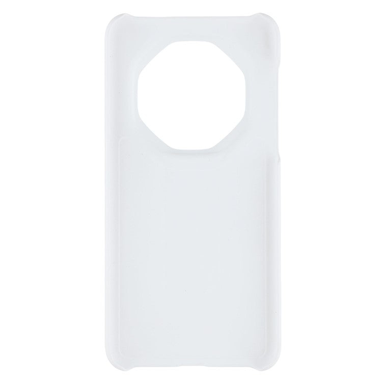 For Huawei Mate 70 Pro Case Hard PC Frosted Minimalist Phone Cover - White