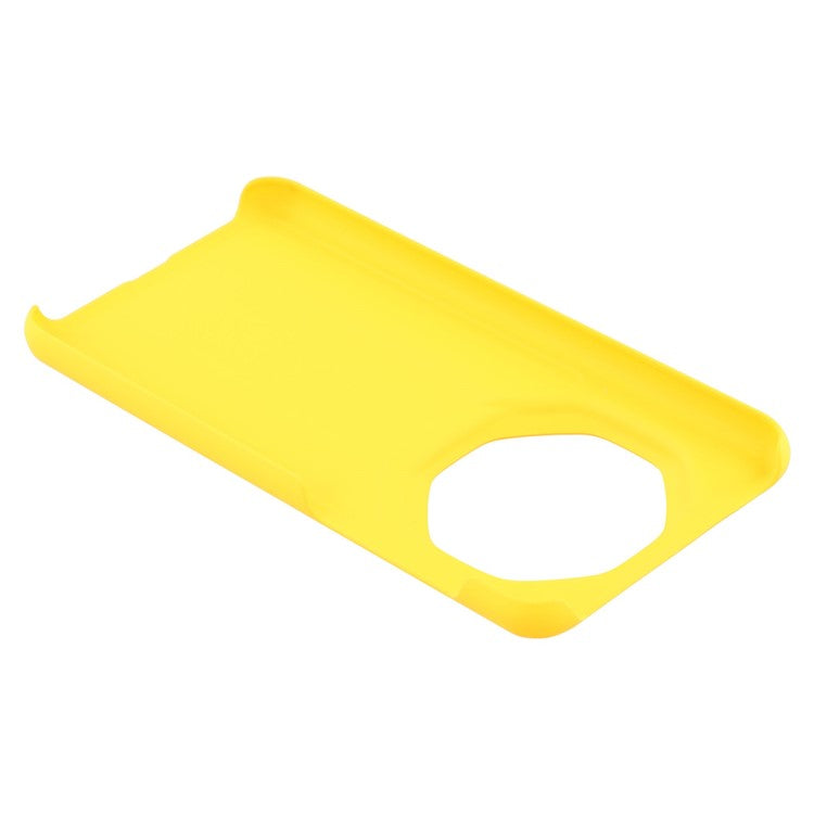 For Huawei Mate 70 Pro Case Hard PC Frosted Minimalist Phone Cover - Yellow