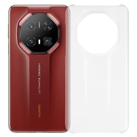 For Huawei Mate 70 Pro Case Hard PC Frosted Minimalist Phone Cover - Transparent
