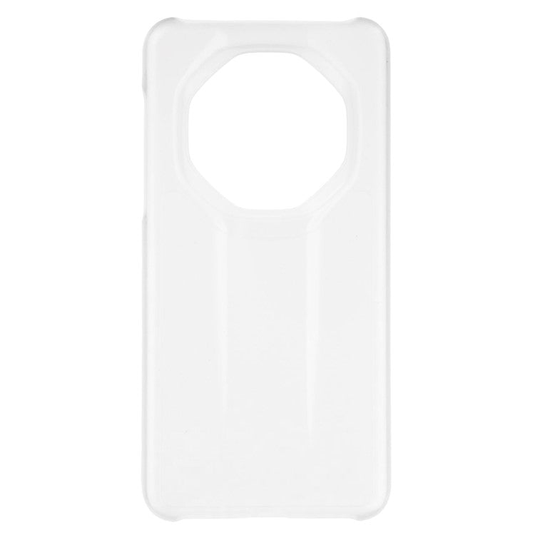 For Huawei Mate 70 Pro Case Hard PC Frosted Minimalist Phone Cover - Transparent