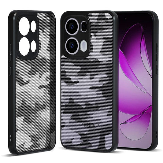 IBMRS For Oppo Reno13 Pro 5G Case TPU + PC Heavy Duty Shockproof Phone Cover - Artistic Camouflage