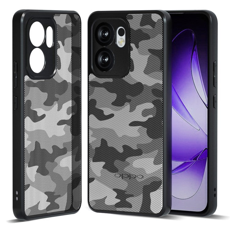 IBMRS For Oppo Reno13 F 5G / 4G Case TPU + PC Heavy Duty Shockproof Phone Cover - Artistic Camouflage