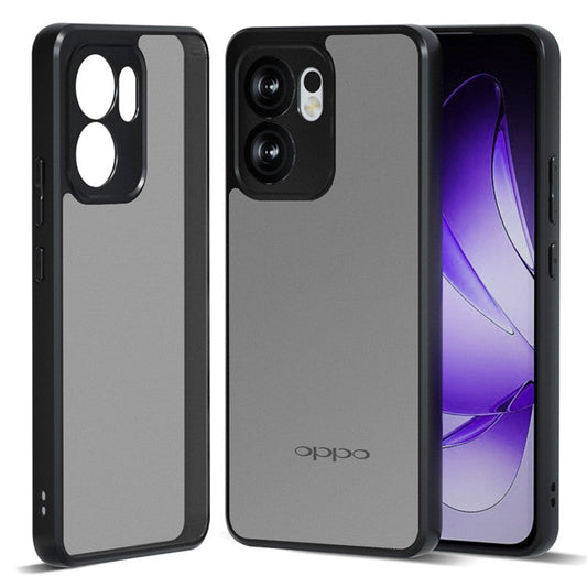 IBMRS For Oppo Reno13 F 5G / 4G Case TPU + PC Heavy Duty Shockproof Phone Cover - Matte Black