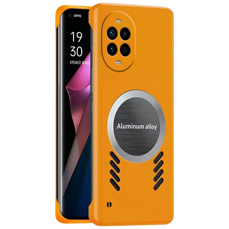 For Huawei nova 13 Pro 5G Case Hard PC Frameless Heat Dissipation Phone Cover - Orange