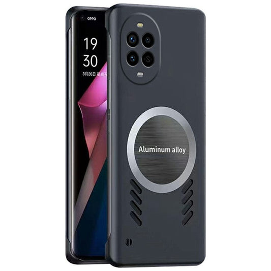 For Huawei nova 13 Pro 5G Case Hard PC Frameless Heat Dissipation Phone Cover - Black