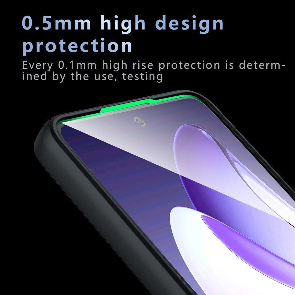 For Oppo Reno13 F 5G Case Drop Proof TPU + PC Matte Back Phone Cover