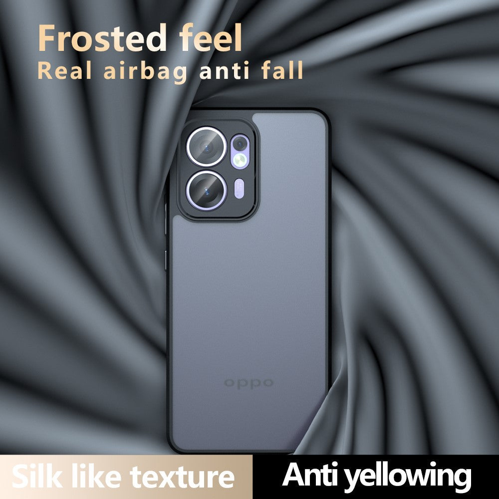 For Oppo Reno13 F 5G Case Drop Proof TPU + PC Matte Back Phone Cover