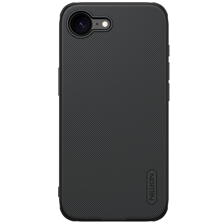NILLKIN Frosted Shield Pro For iPhone 16e Case Matte PC + TPU Phone Cover - Black