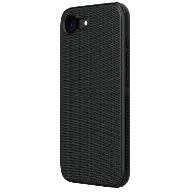 NILLKIN Frosted Shield Pro For iPhone 16e Case Matte PC + TPU Phone Cover - Black