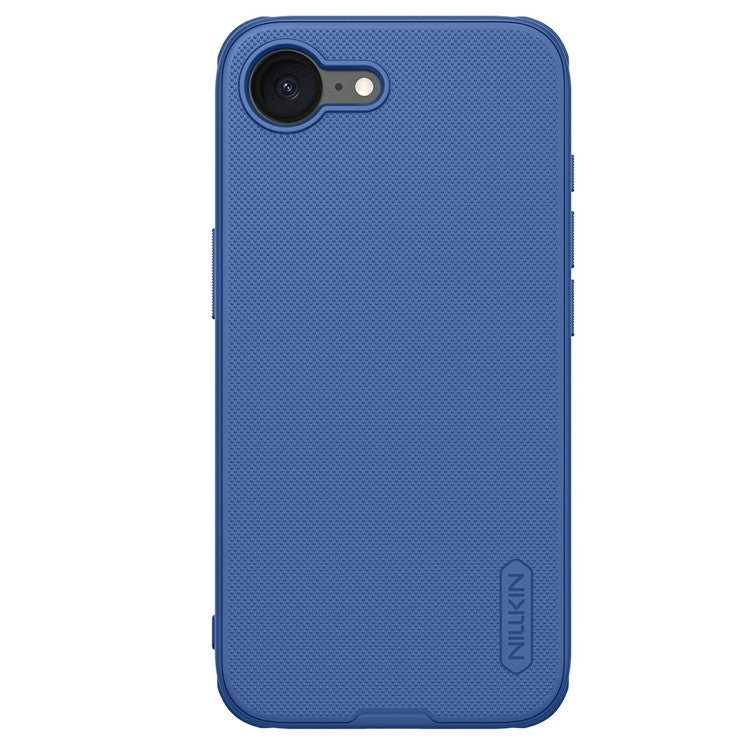 NILLKIN Frosted Shield Pro For iPhone 16e Case Matte PC + TPU Phone Cover - Blue