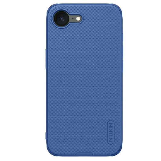NILLKIN Frosted Shield Pro For iPhone 16e Case Matte PC + TPU Phone Cover - Blue