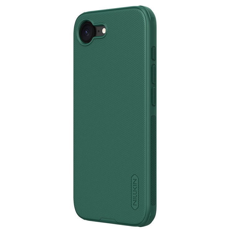 NILLKIN Frosted Shield Pro For iPhone 16e Case Matte PC + TPU Phone Cover - Green