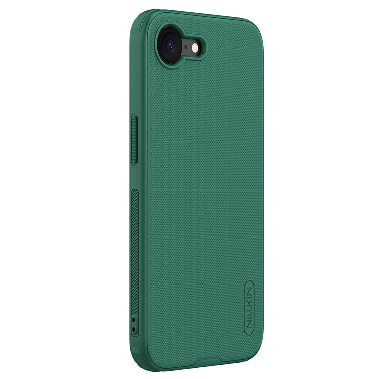 NILLKIN Frosted Shield Pro For iPhone 16e Case Matte PC + TPU Phone Cover - Green