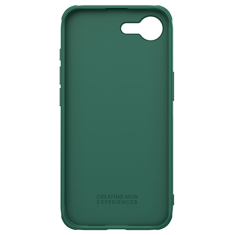 NILLKIN Frosted Shield Pro For iPhone 16e Case Matte PC + TPU Phone Cover - Green