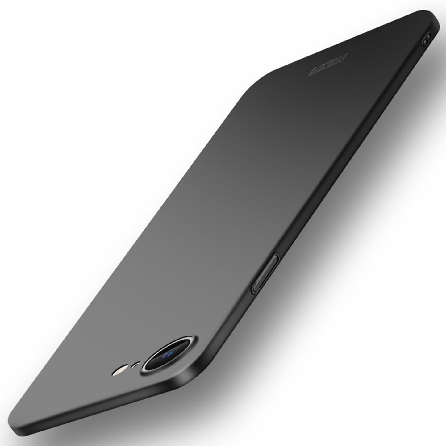 For iPhone 16e Phone Case MOFI Shield Matte Series Ultra Slim PC Protective Cover - Black
