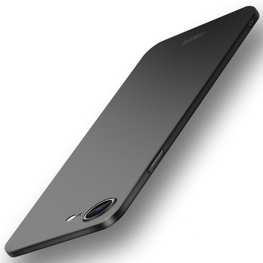 For iPhone 16e Phone Case MOFI Shield Matte Series Ultra Slim PC Protective Cover - Black