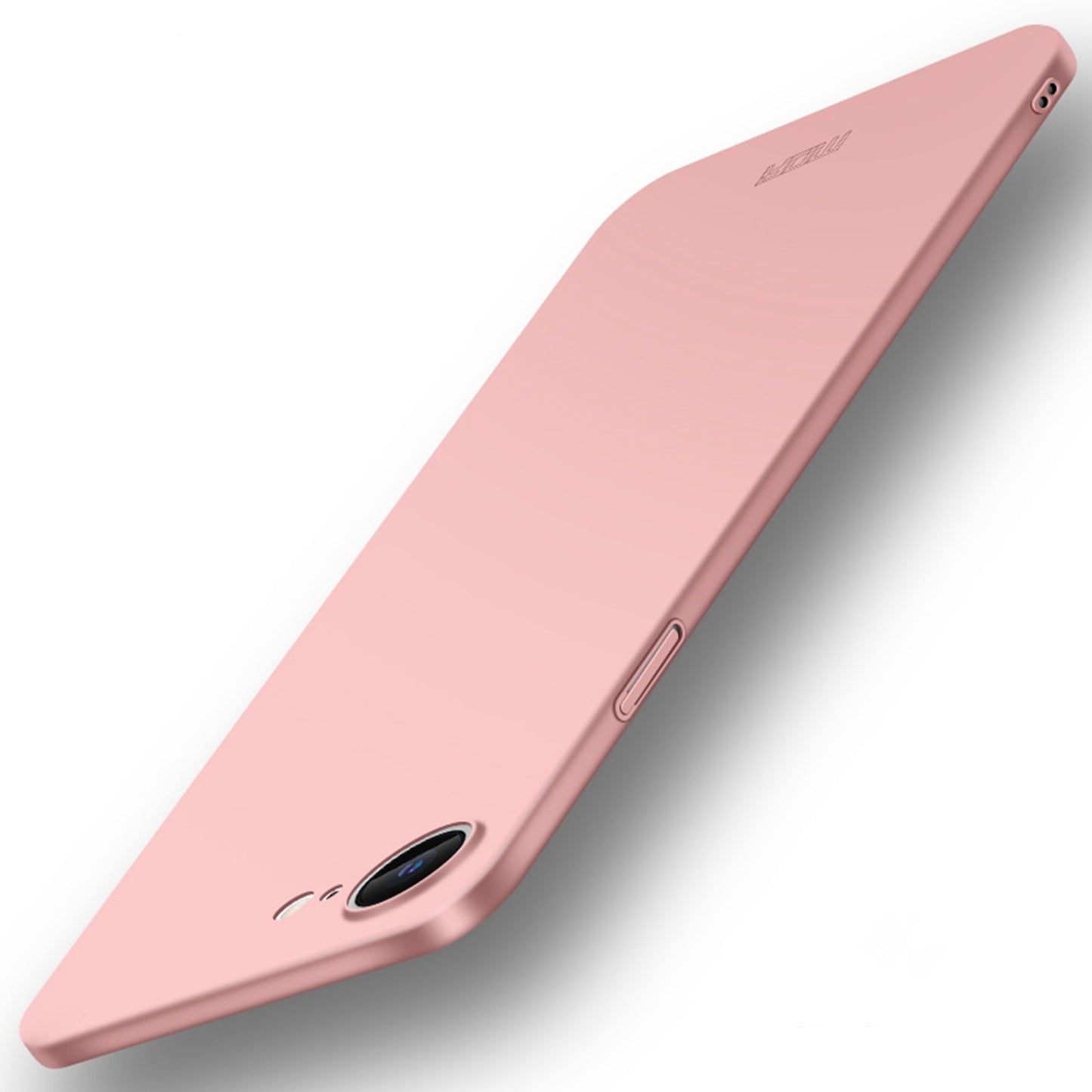 For iPhone 16e Phone Case MOFI Shield Matte Series Ultra Slim PC Protective Cover - Rose Gold