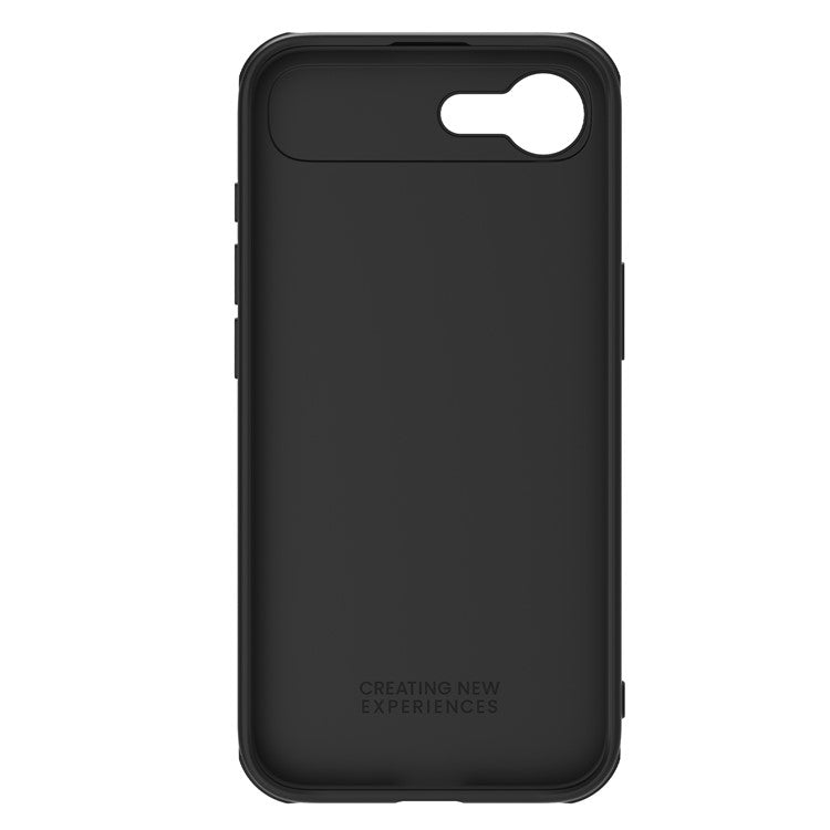 NILLKIN Camshield Pro Series for iPhone 16e Case PC + TPU Slide Camera Lid Phone Cover - Black