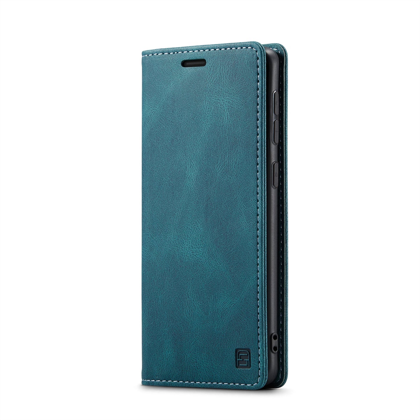 For Samsung Galaxy M31 Prime / Galaxy M21s / Galaxy F14 4G / Galaxy M31 Wallet Case AUTSPACE A01 Leather Stand Cover with RFID Blocking Card Holder - Blue