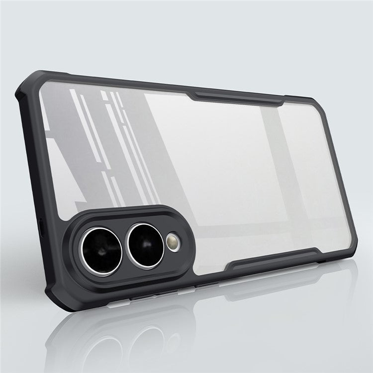 XUNDD For Samsung Galaxy S25 Slim  /  S25 Edge Case Dropproof TPU + Acrylic Clear Back Phone Cover