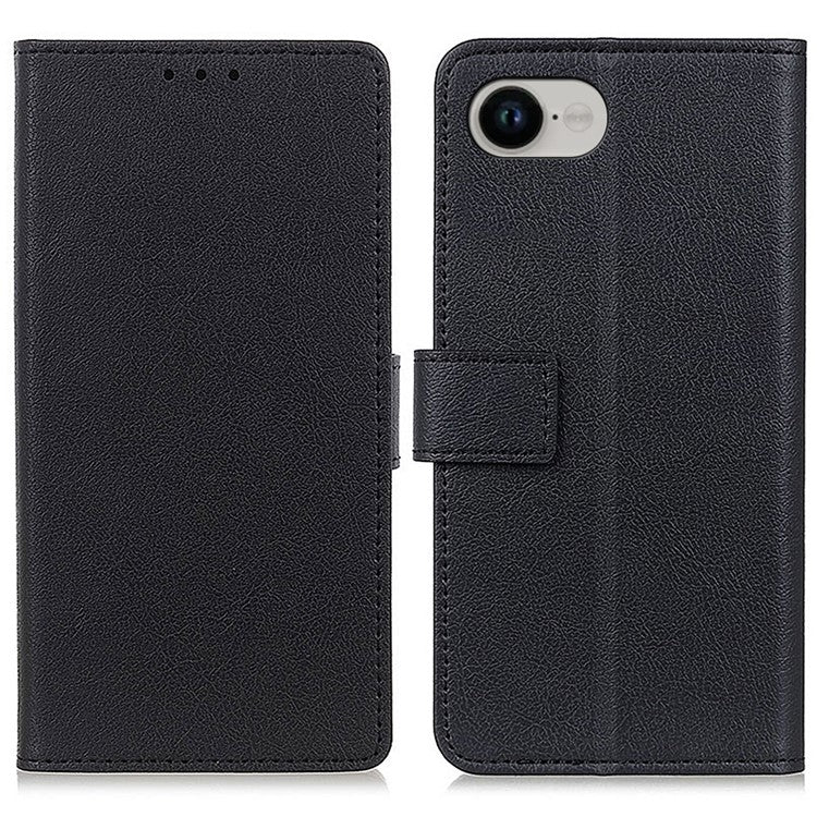 For iPhone 16e Case PU Leather Stand Wallet Phone Cover