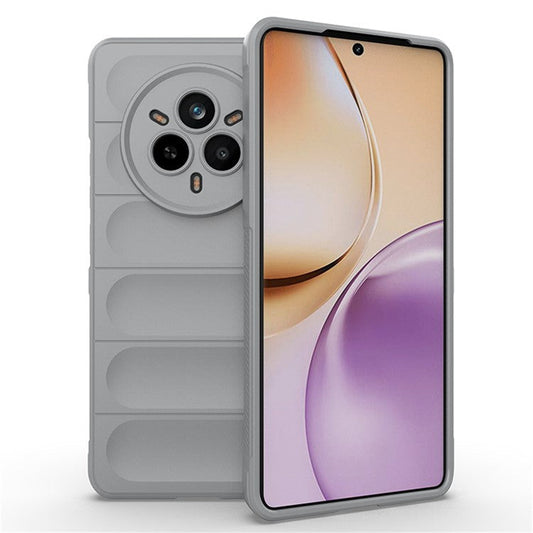 For Realme 14 Pro 5G Case Anti-Drop Soft TPU Rugged Phone Back Cover - Light Grey